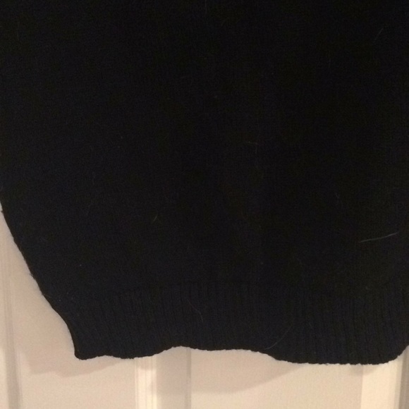 Black cowl Neck sweater Size Med. - Picture 2 of 5